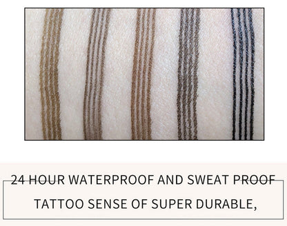 4-Head Liquid Eyebrow Pencil – Multi-Function Tattoo & Shaping Eyebrow Tool CJ