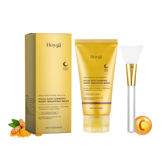 Turmeric Collagen Facial Mask – Peeling & Skin Rejuvenation