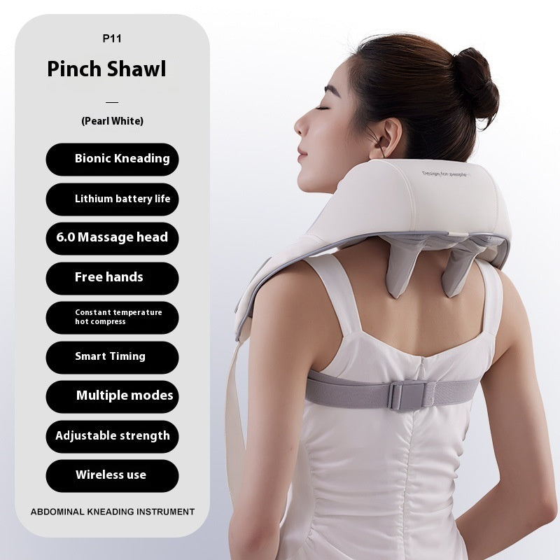 Electric Shoulder & Neck Massager – Oblique Muscle Kneading Clip for Pain Relief and Relaxation CJ