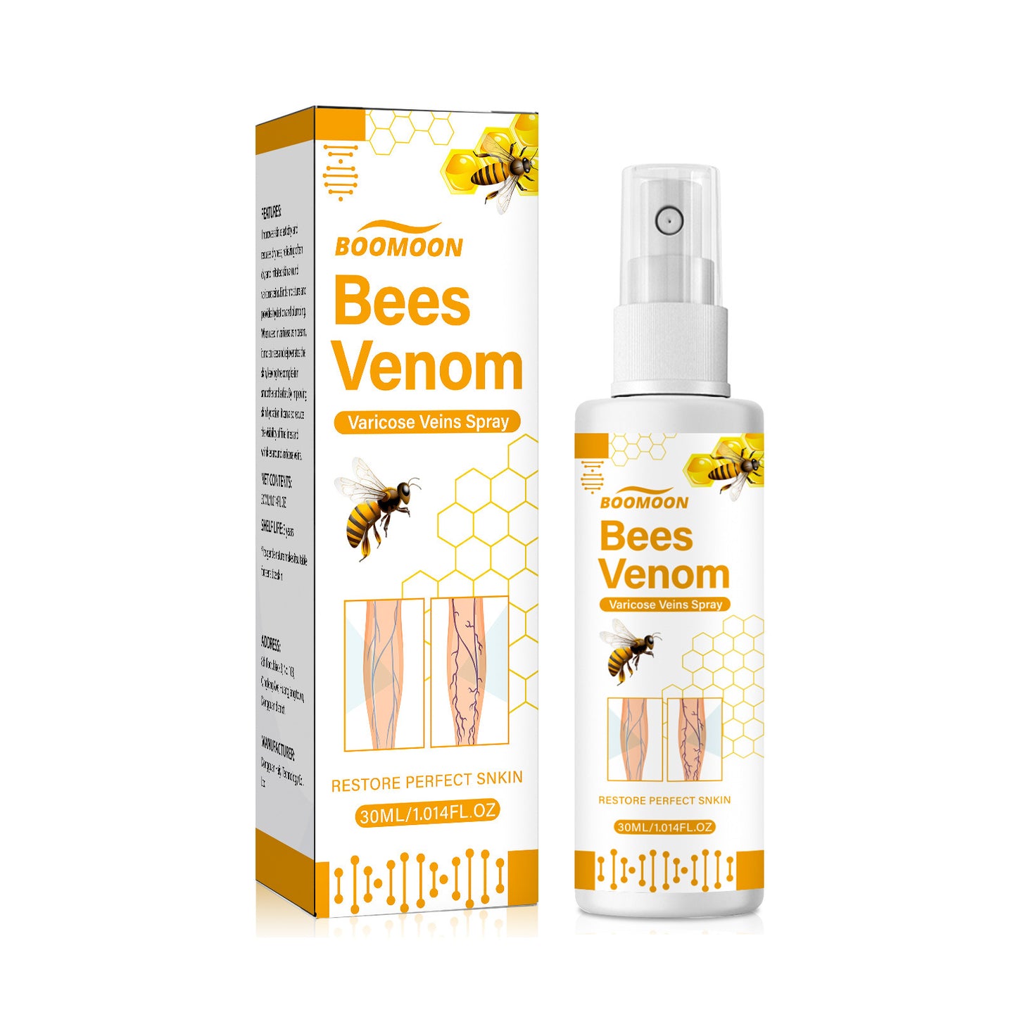 Vein Relief Spray 20ml – Soothe and Smooth Legs