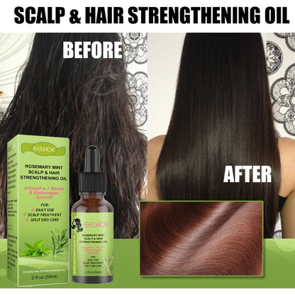 Rosemary Mint Hair Growth Fluid – Scalp Massage Treatment for Stronger, Healthier Hair CJ
