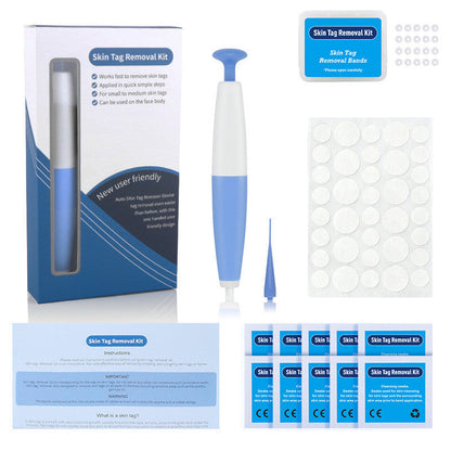 Skin Tag Removal Kit Home Use Mole Wart Remover Micro Band Skin Tag Treatment Tool Easy To Clean Skin Care Tool CJ