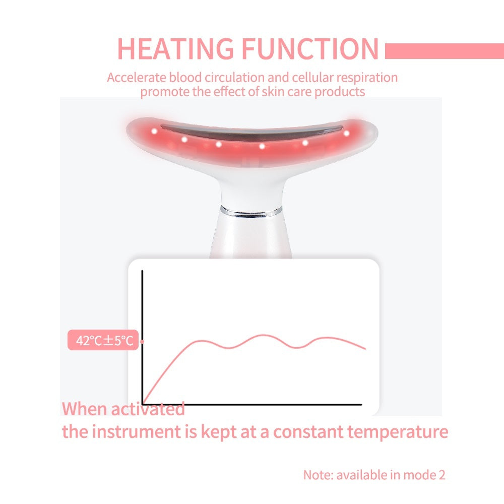 IPL Wrinkle Removal and Neck Lift Device – Heating Beauty Tool for Smoothing Wrinkles and Firming Skin