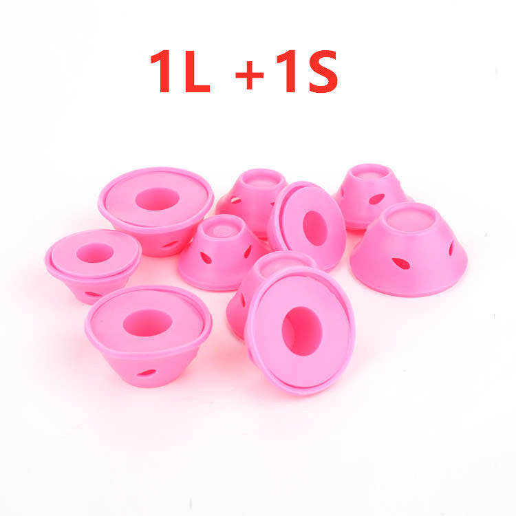 Soft Silicone Hair Rollers – Magic No-Heat Curling Hair Styling Tool CJ