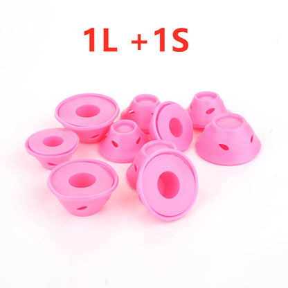 Soft Silicone Hair Rollers – Magic No-Heat Curling Hair Styling Tool CJ