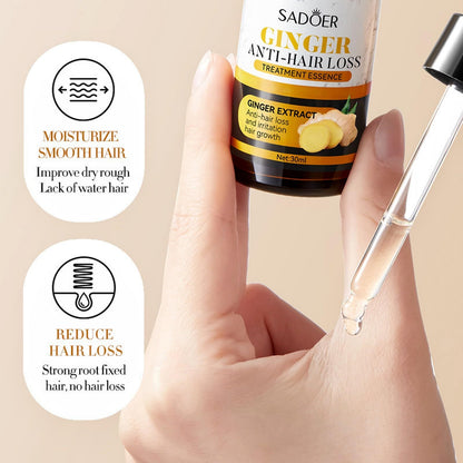 Ginger Hair Care Oil – Hair Growth & Anti-Hair Loss Treatment