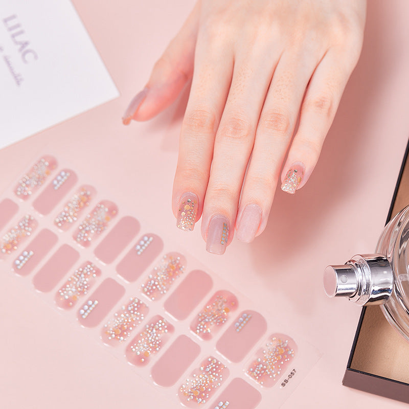 Rainbow Full-Coverage Cute Nail Stickers