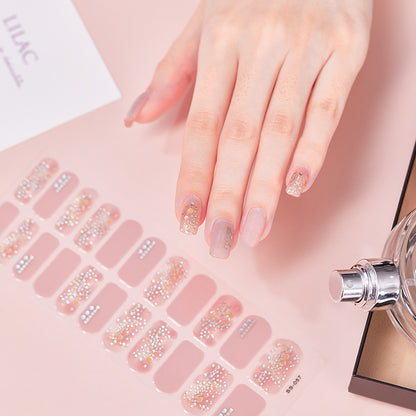 Rainbow Full-Coverage Cute Nail Stickers