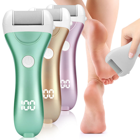 Electric Foot File for Heels – Professional Pedicure Tool to Remove Dead Skin, Calluses, and Hard Skin
