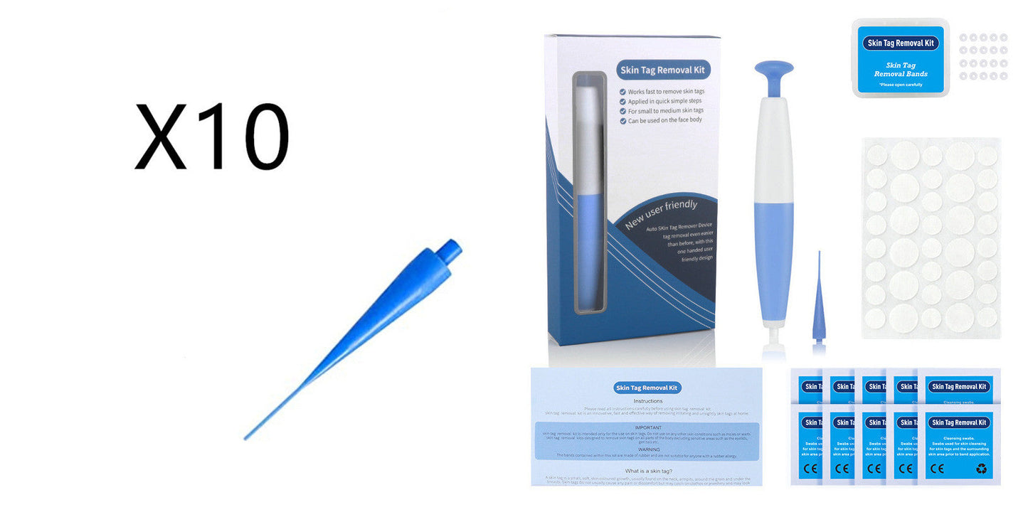 Skin Tag Removal Kit Home Use Mole Wart Remover Micro Band Skin Tag Treatment Tool Easy To Clean Skin Care Tool CJ