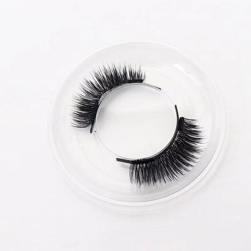 Reusable Magnetic Self-Adhesive Eyelashes – Easy, Natural, Waterproof False Lashes