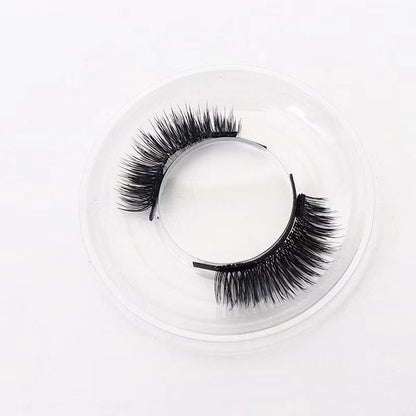 Reusable Magnetic Self-Adhesive Eyelashes – Easy, Natural, Waterproof False Lashes