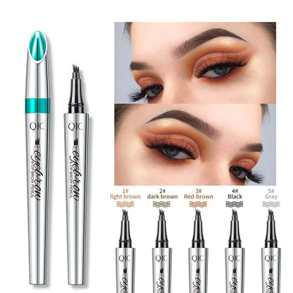 Four-fork Head Eyebrow Pencil