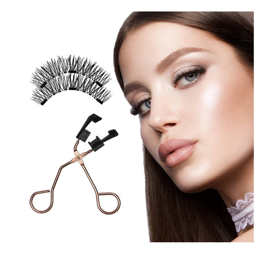 Magnetic False Eyelash Clip Set – Easy Application