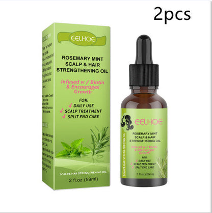 Rosemary Mint Hair Growth Fluid – Scalp Massage Treatment for Stronger, Healthier Hair CJ