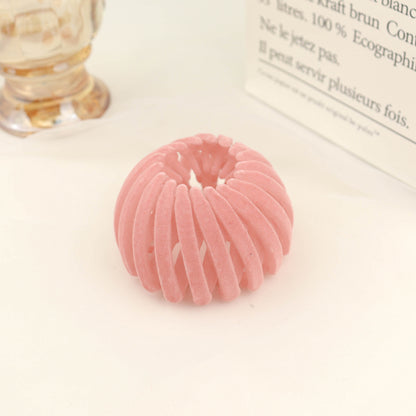 Women Hair Coiler Hairpin High Ponytail Holder