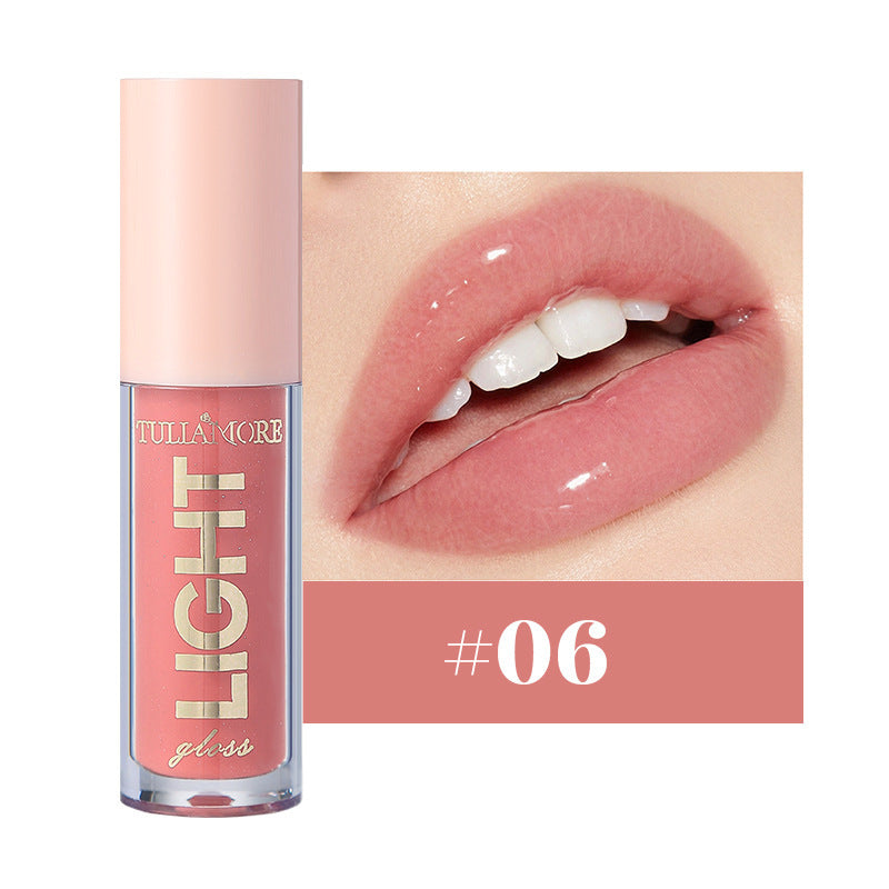Nourishing Moisturizing Candy Mirror Lip Gloss – Pearlescent Shine Finish