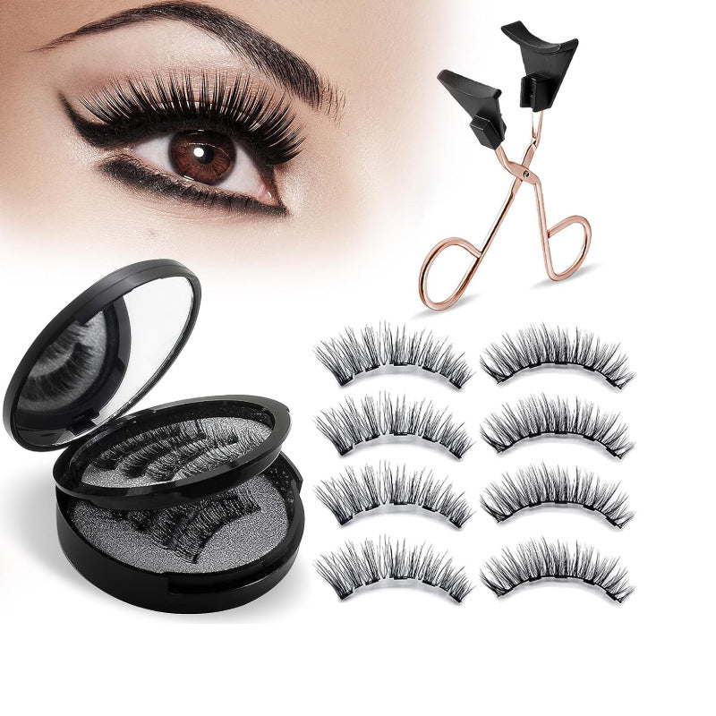 Magnetic False Eyelash Clip Set – Easy Application