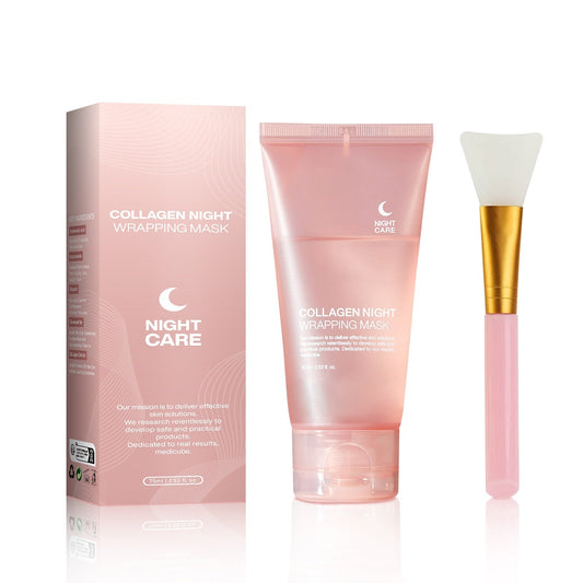 Face Night Collagen Wrapping Mask – Firming, Hydration & Anti-Wrinkle Skin Care CJ