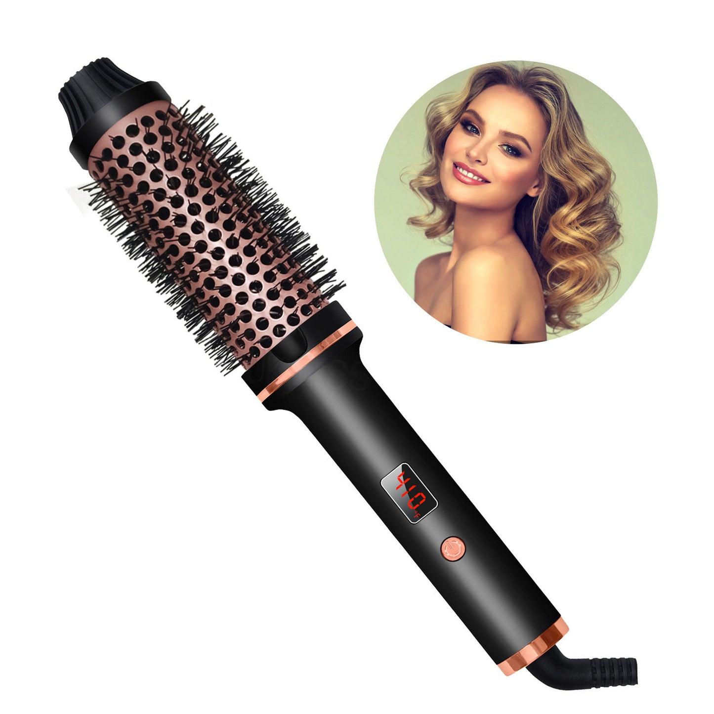 Multifunctional Hair Curler and Straightening Comb – Portable Household Hair Styling Tool