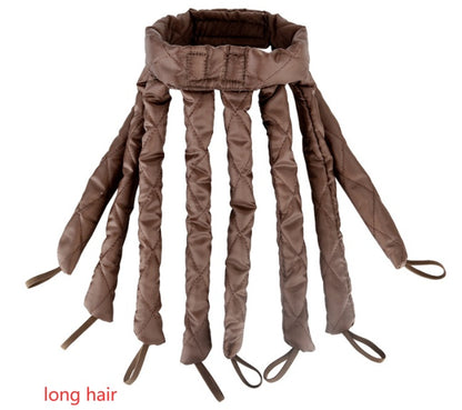 Silk Ribbon Hair Curlers – DIY Heatless Curling Rod Headband for Women