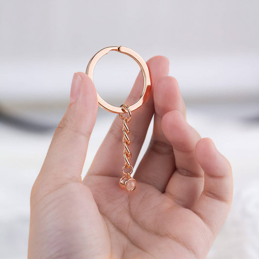 Customizable Projection Keychain – Personalized Color Picture & Photo