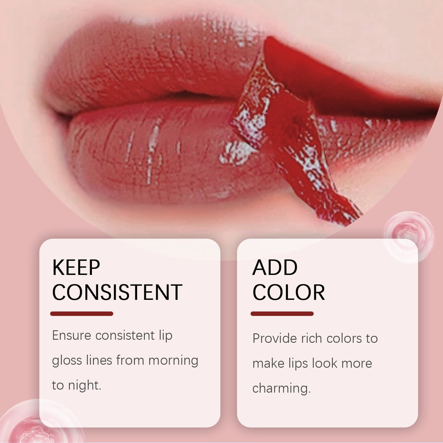 Peel-Off Lip Gloss and Lip Liner – Waterproof, Long-Lasting Tattoo Effect, Hydrating Matte Finish