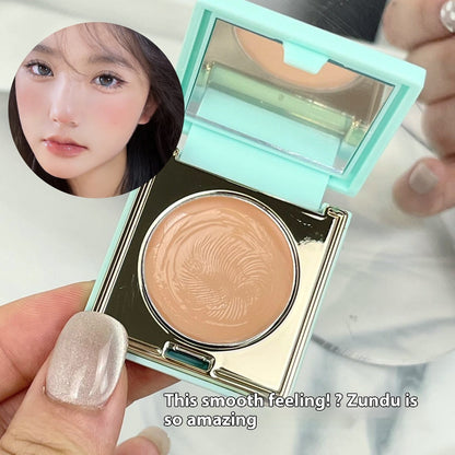 Soft & Balanced Waterproof Concealer – Sweatproof & Smear-Proof with Powder Puff