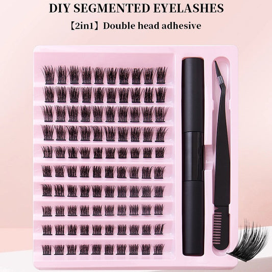 Large Capacity Single Cluster False Eyelashes Set