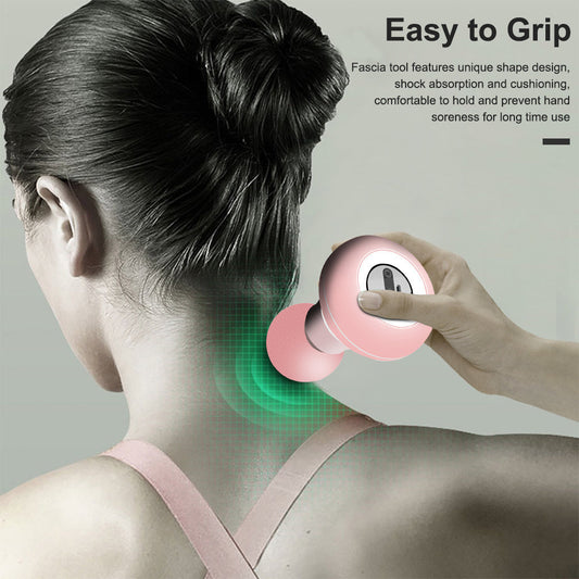 Mini Pocket Electric Massage Gun – Deep Muscle Relief for Back, Neck, and Body CJ