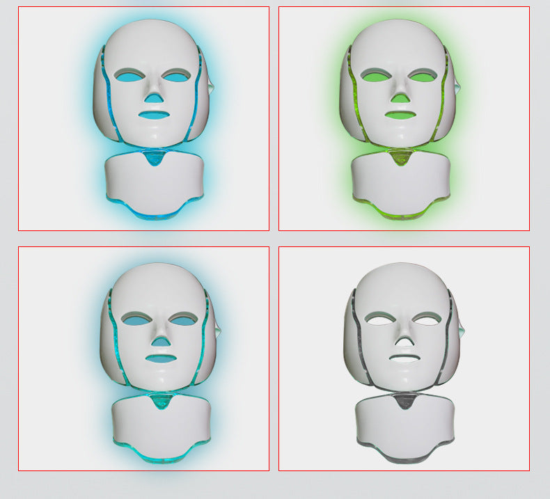 Colorful Micro Electric Phototherapy Beauty Mask – Home Use