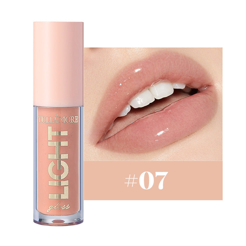 Nourishing Moisturizing Candy Mirror Lip Gloss – Pearlescent Shine Finish
