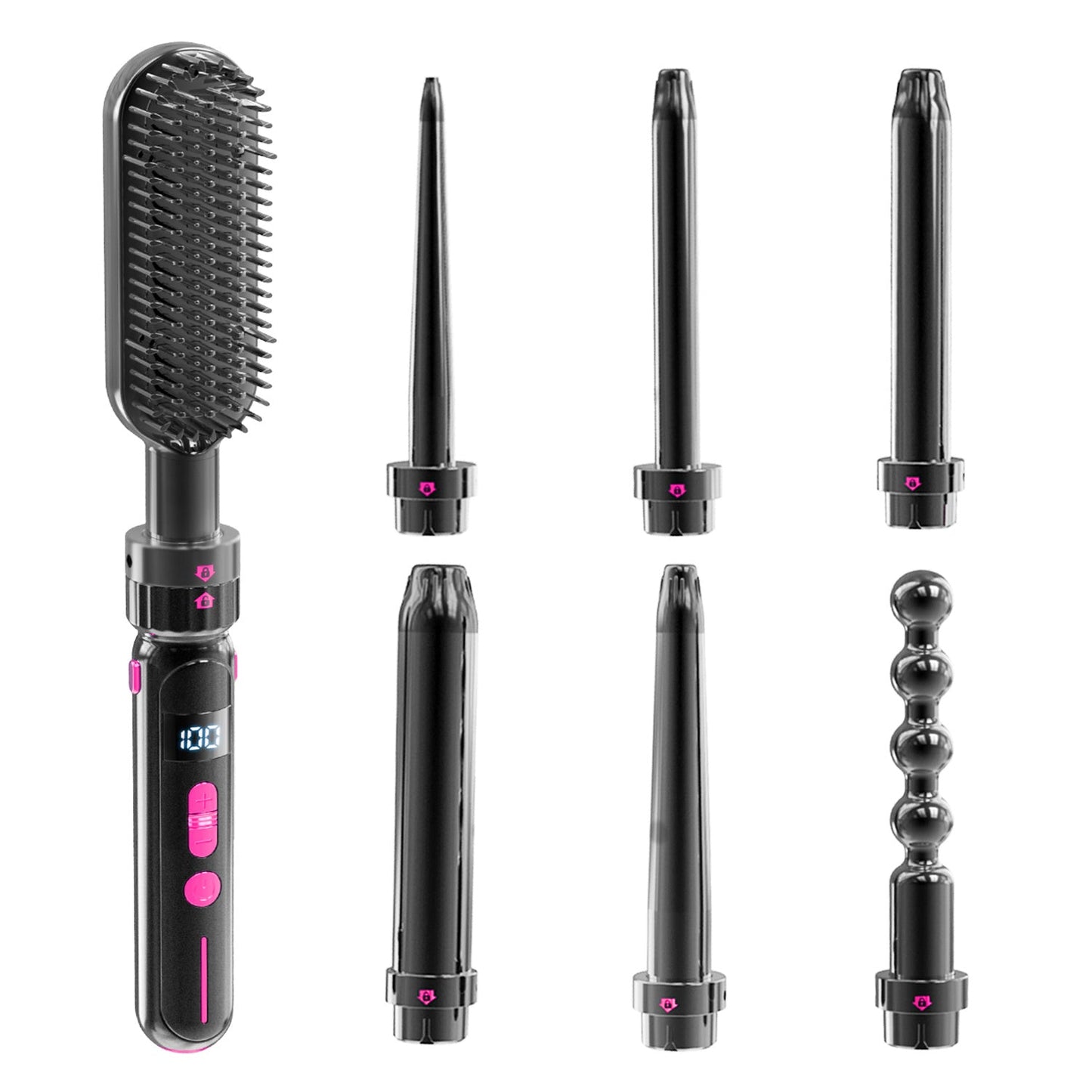 Safe Easy-to-Use Hair Curling Sticks – Multiple Shapes for Custom Curls CJ