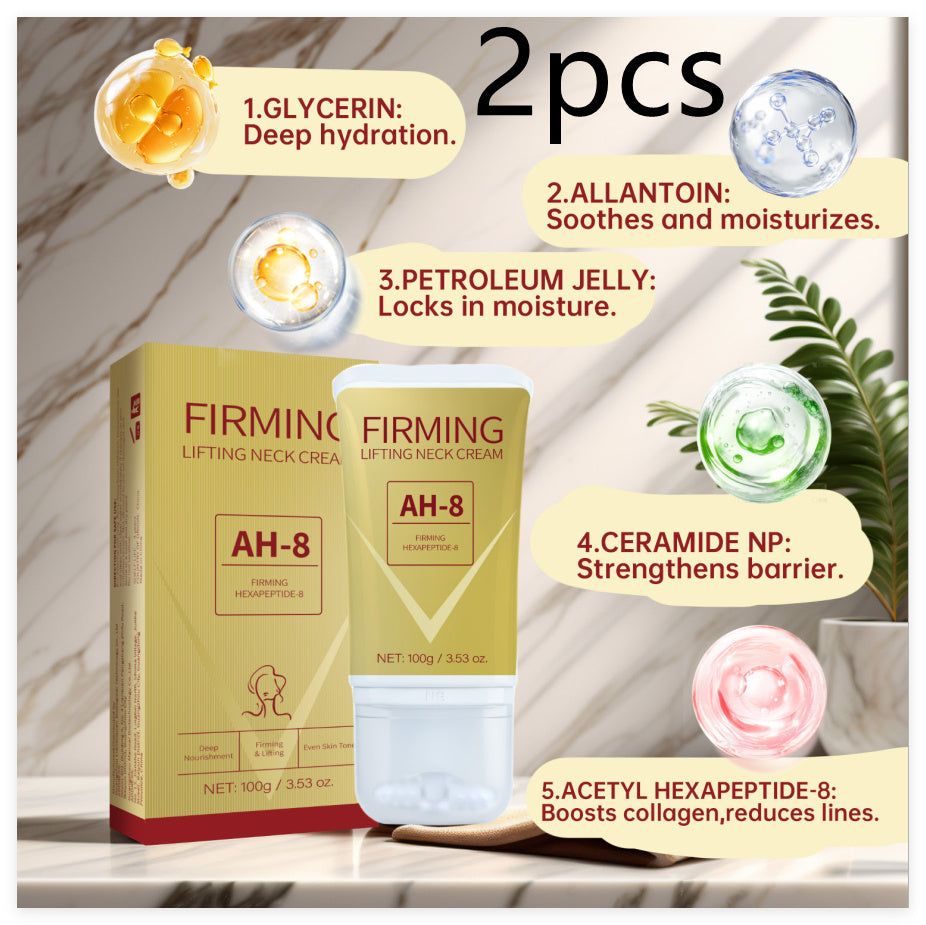 Neck Firming Roller Cream – Lifts, Reduces Neck Lines, Deeply Nourishes & Soothes Skin