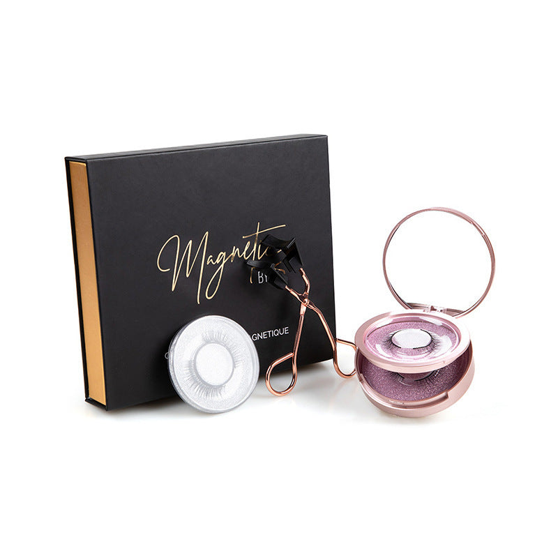 Reusable Magnetic Self-Adhesive Eyelashes – Easy, Natural, Waterproof False Lashes