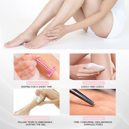 Gentle Hair Removal Spray – 30ml/100ml Depilatory Foam for Armpits and Legs