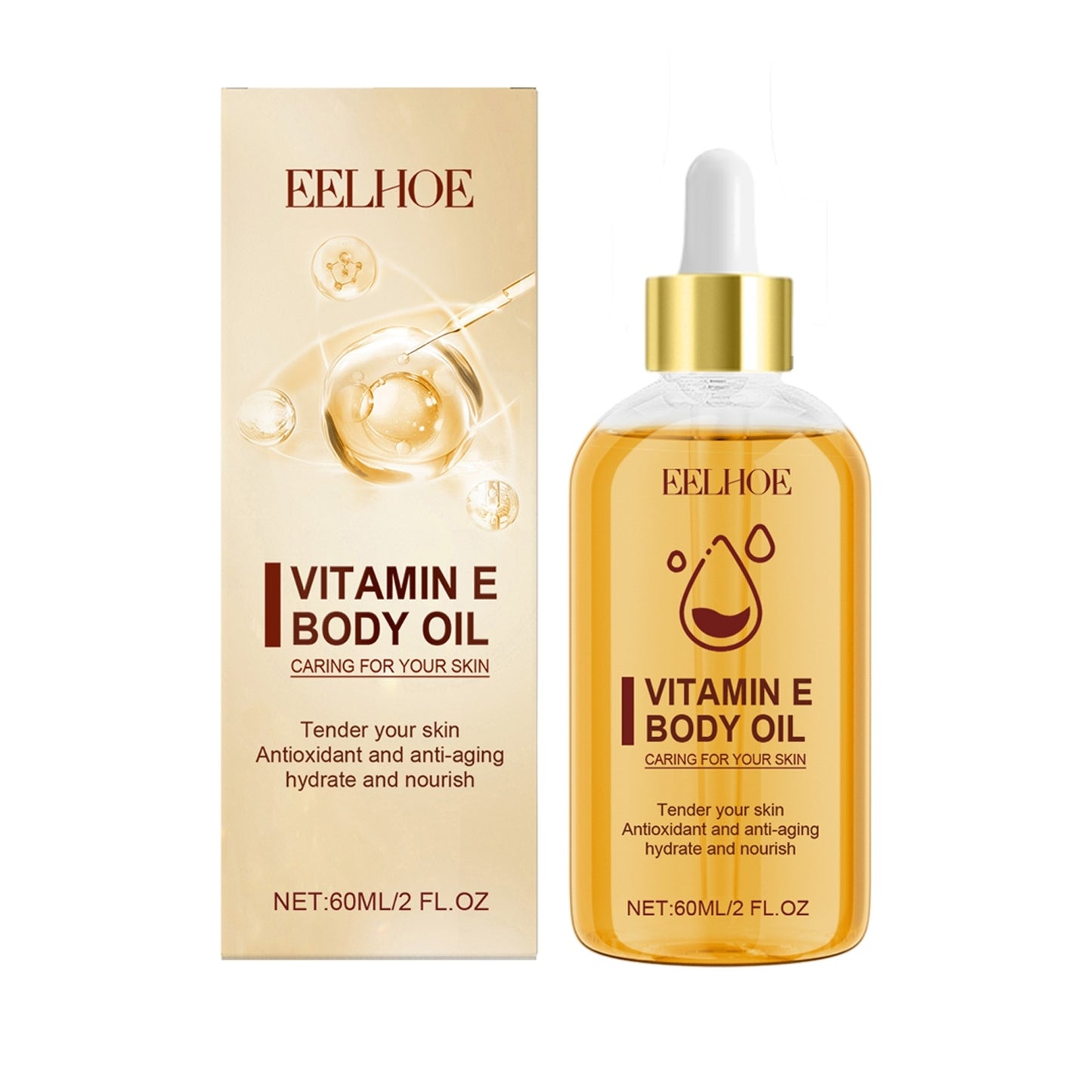 Vitamin E Body Oil – Deep Moisturizing & Skin Repair