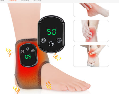 Charging 5-Speed Hot Compress Ankle Support – 3-Speed Vibration Therapy
