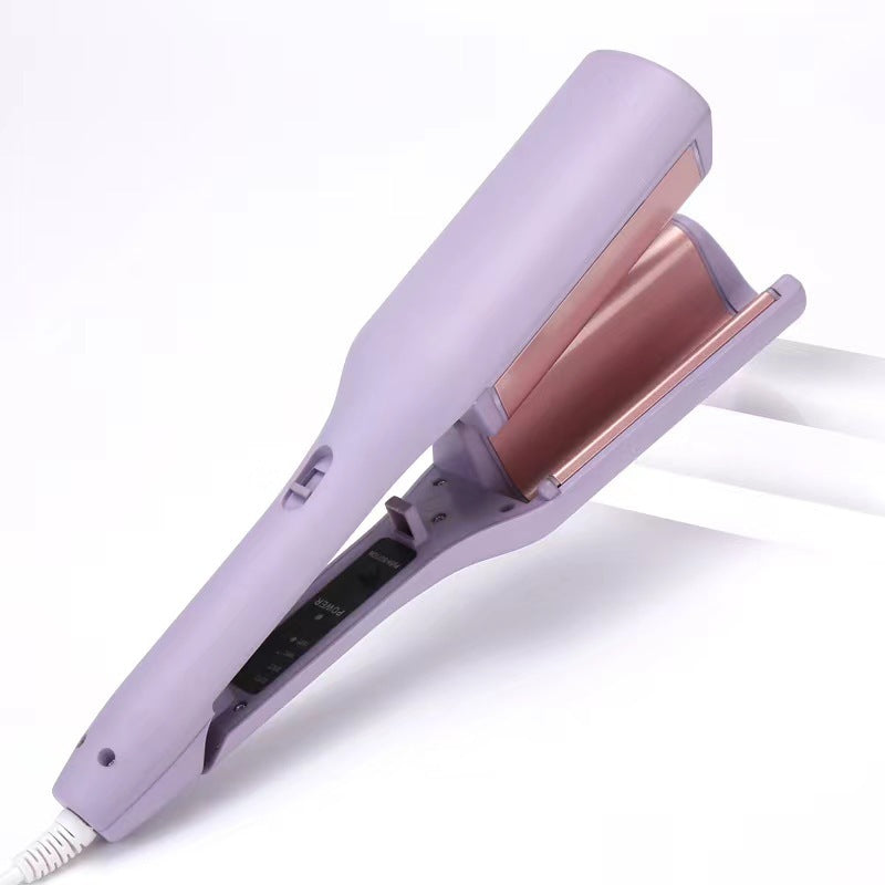 32mm Deep Wave Hair Curling Iron – 4 Temperature Settings, Fast Heating Crimping Styler for All Hair Types