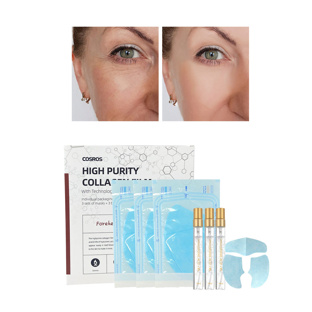 Hydrolyzed Collagen Filler Facial Mask – Hydrating & Firming Care