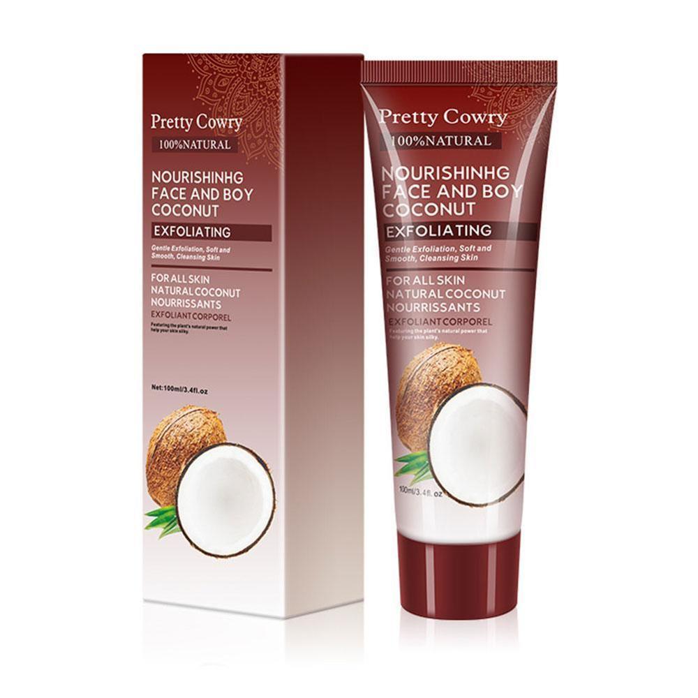 Cucumber Coconut Papaya Exfoliating Gel – Gentle Face & Body Cleansing 100ml CJ