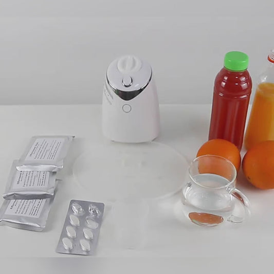 DIY Face Mask Maker Machine – Automatic Collagen & Fruit Facial Treatment for Home Spa Care